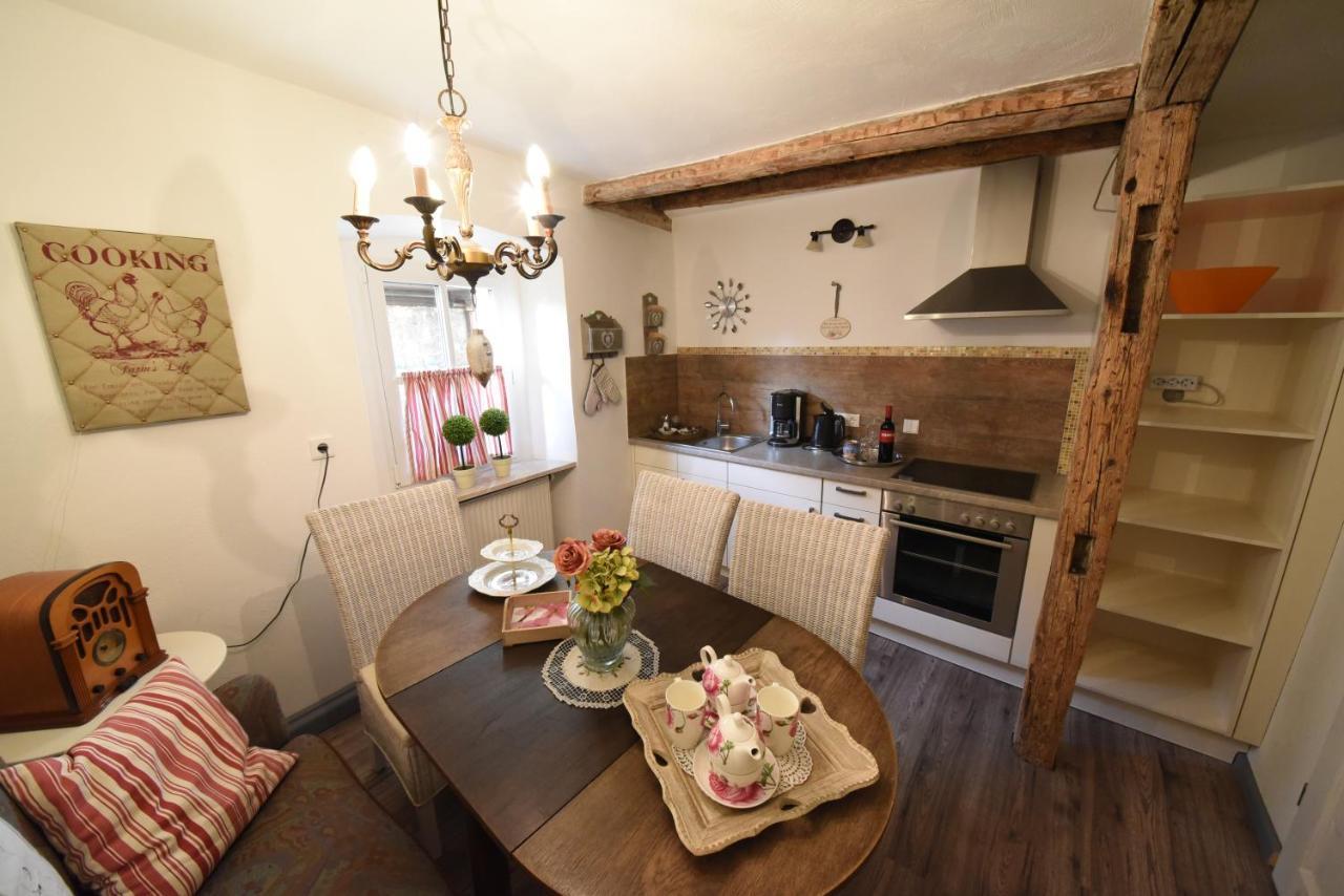 Goldgemaeuer Appartements Ochsenfurt Dış mekan fotoğraf