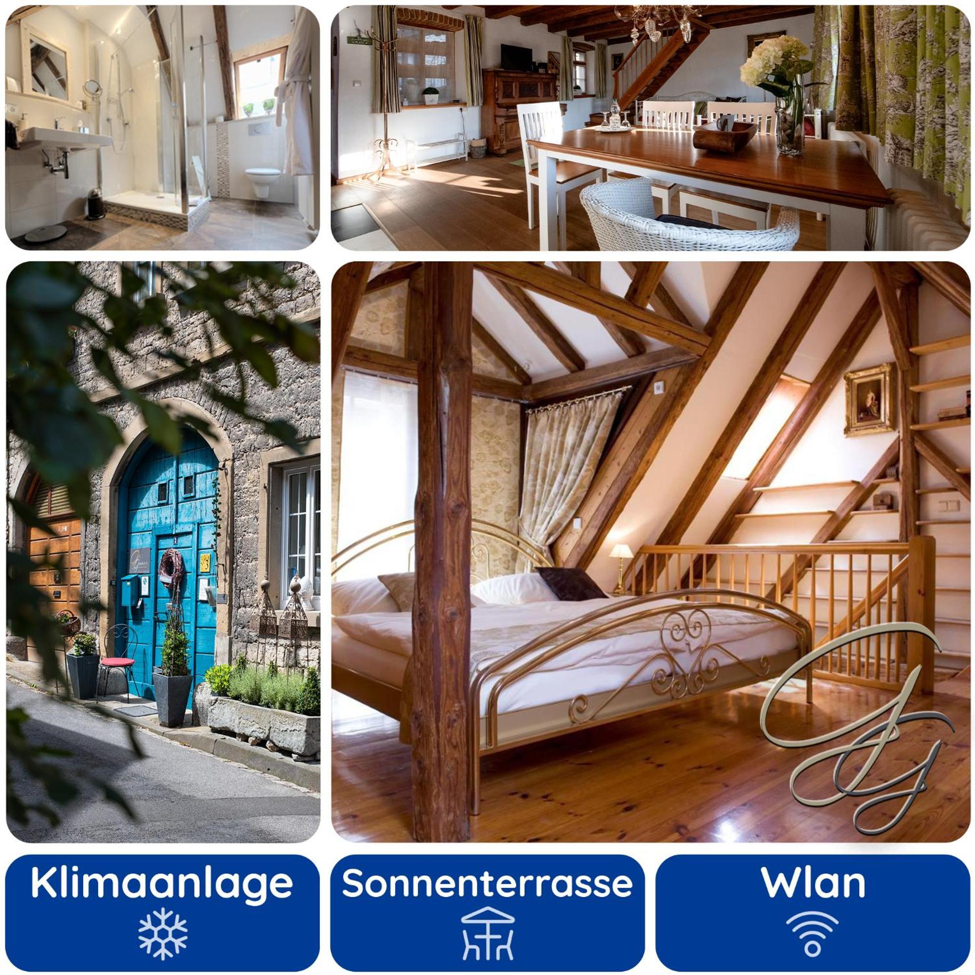 Goldgemaeuer Appartements Ochsenfurt Dış mekan fotoğraf